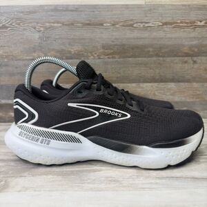 Brooks Glycerin GTS 21 Women's Size 9 B Black White Running Shoes 1204091B090
